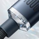 Baseus - Καλώδιο Crystal Shine - Type-C to Type-C, 100W, 1.2m - Μαύρο - Image 4