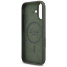Guess - Silicone Triangle Logo MagSafe - iPhone 17 - Khaki - Image 3