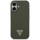 Guess - Silicone Triangle Logo MagSafe - iPhone 17 - Khaki - Image 2