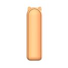 Techsuit - Mini Portable Hand Fan (HZ001) - 2000mAH, USB Rechargeable, 3 Speeds Adjustable - Orange - Image 7