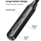 Yesido - Wireless Earbuds (YSP21) - Magnetic, Neckband Design, with Bluetooth V5.3, 280mAh, Type-C - Black - Image 2