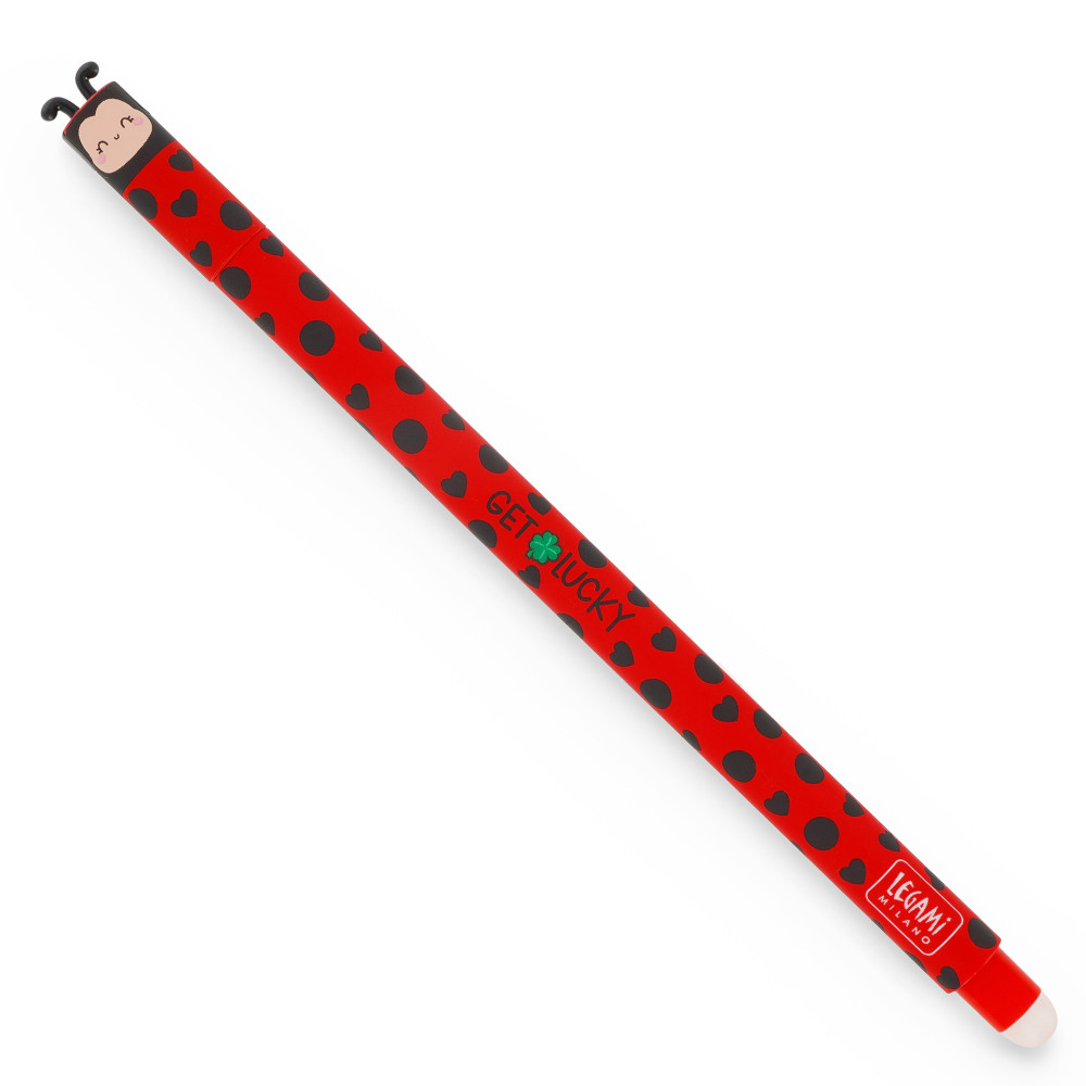EP0074_1 LEGAMI ERASABLE GEL PEN - LADYBUG - Image 1